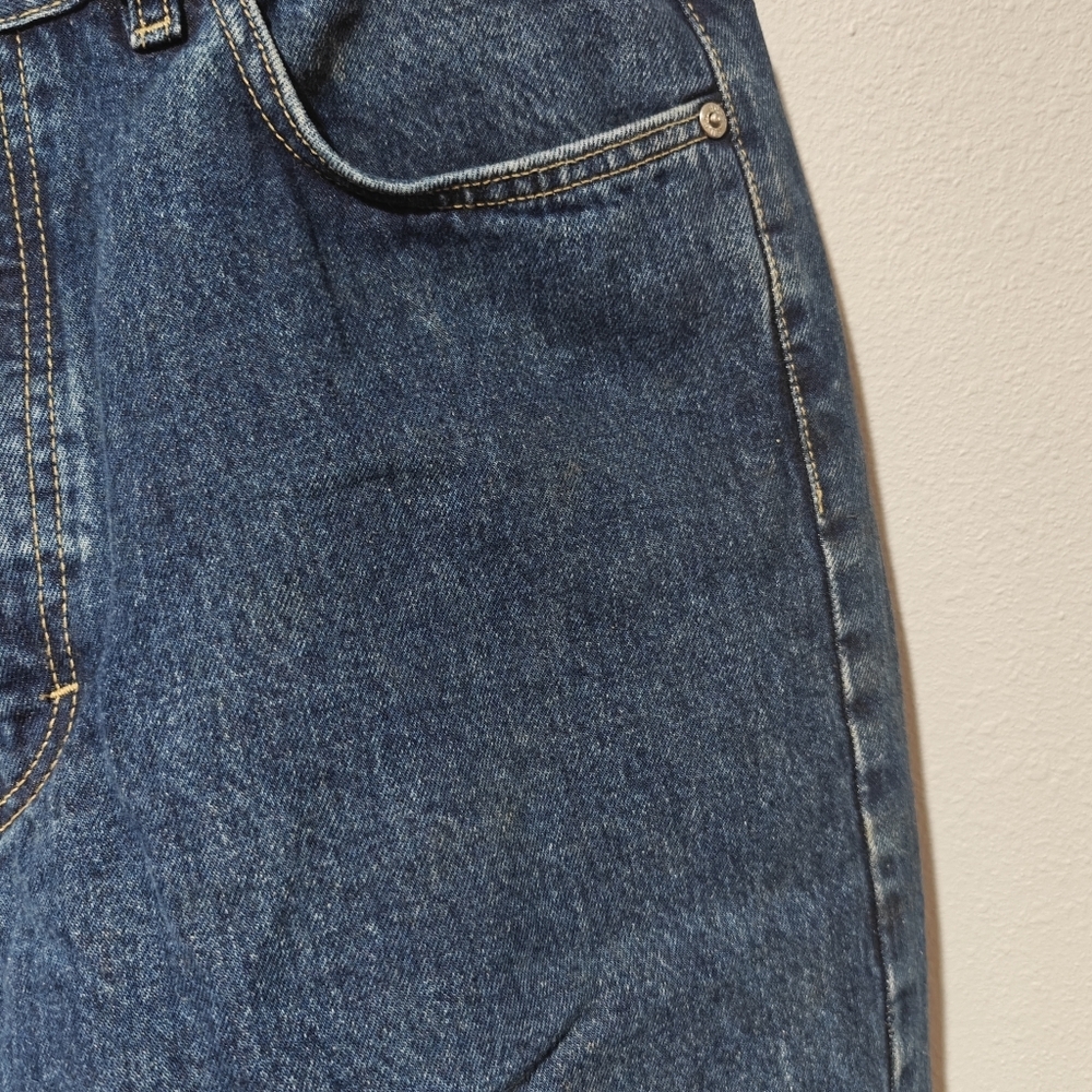 Boss Hugo Boss Straight Leg Jeans Mens 36 Short Inseam 27" Made in Italy - Picture 7 of 9